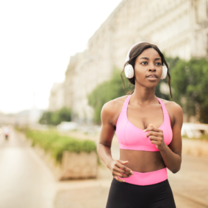 Woman Walking outdoor